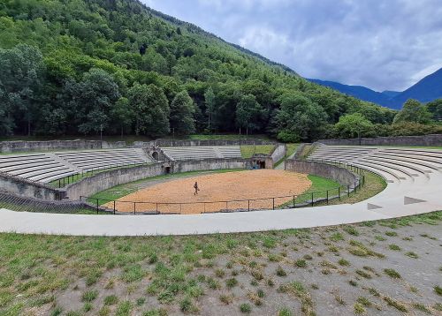 Amphitheatre at Martigny (our photo)