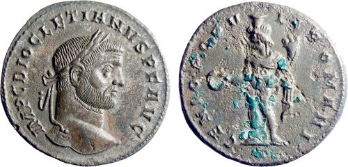 follis of Diocletian (ex Romanorum stock)