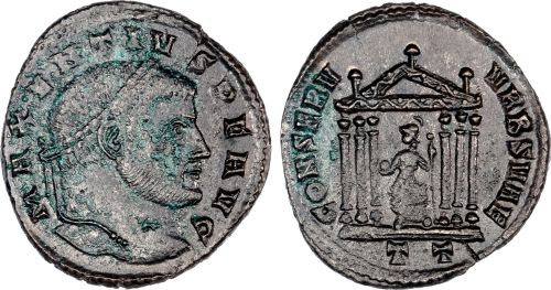 follis of Maxentius (ex Romanorum stock)