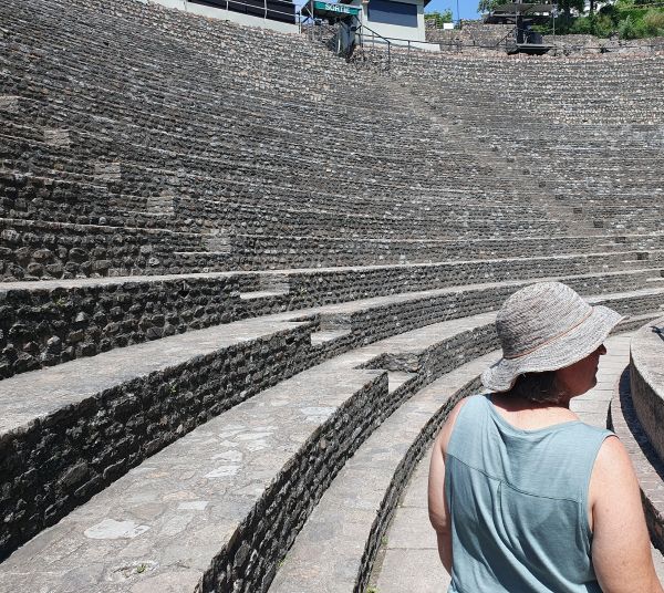 Ancient theatre at Lyons, our photo (our photo)