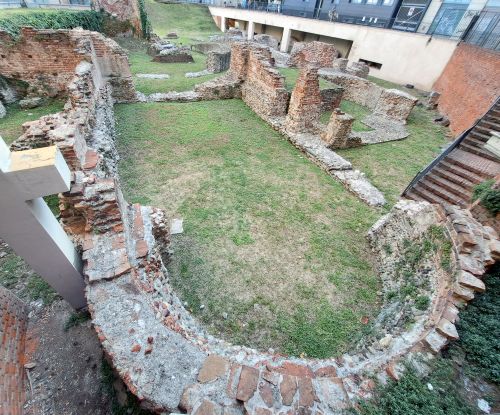 Remains of the Palace of Maximianus at Milan (our photo)